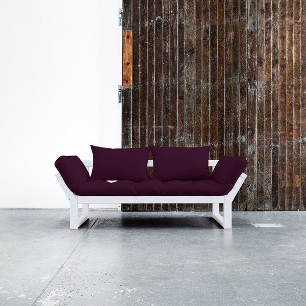 Variabilní pohovka Karup Edge White/Purple Plum