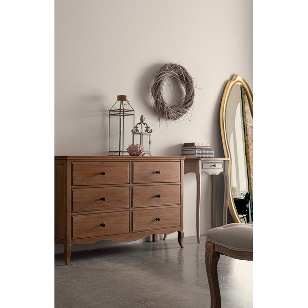 Credenza colore naturale scuro in mango massiccio 125x80x42 cm Domitille – Bizzotto-image-1
