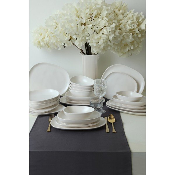 Set da pranzo in ceramica 24 pz – Hermia-image-1