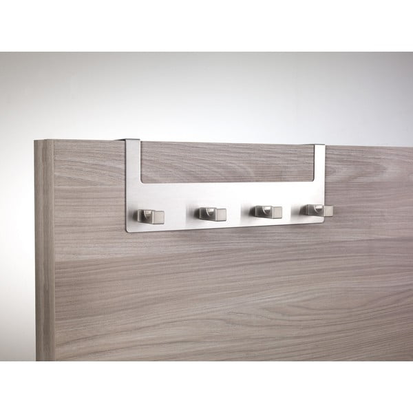 Appendiabiti in metallo argentato 32 cm Yale - Tomasucci-image-1