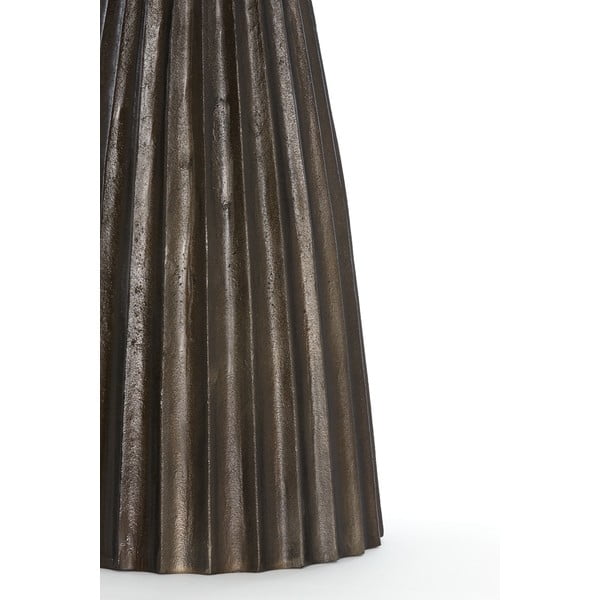 Tavolino rotondo in metallo ø 40 cm Veglia - Light & Living-image-4