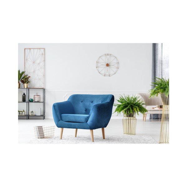 Poltrona Amelie blu - Mazzini Sofas-image-3