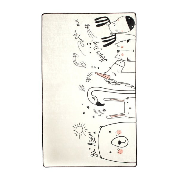 Tappeto per bambini , 140 x 190 cm Be Happy - Conceptum Hypnose