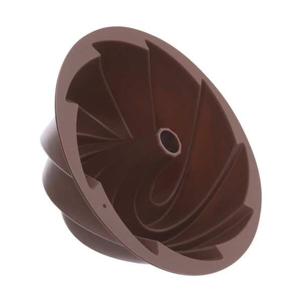 Stampo in silicone marrone per bundt cake Flower, ø 23,5 cm - Orion-image-4