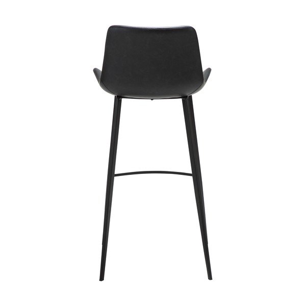 Sgabello da bar nero (altezza della seduta 74,5 cm) Hype – DAN-FORM Denmark-image-4