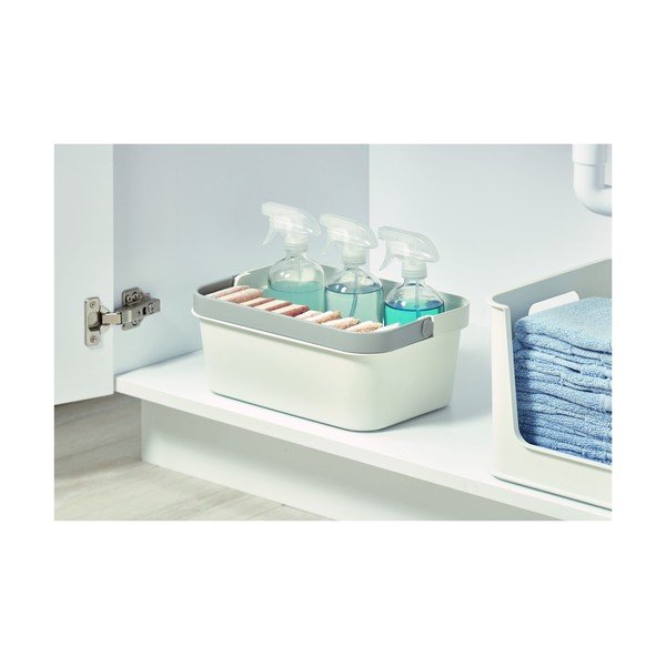 Cestino portaoggetti bianco Eco - iDesign-image-3