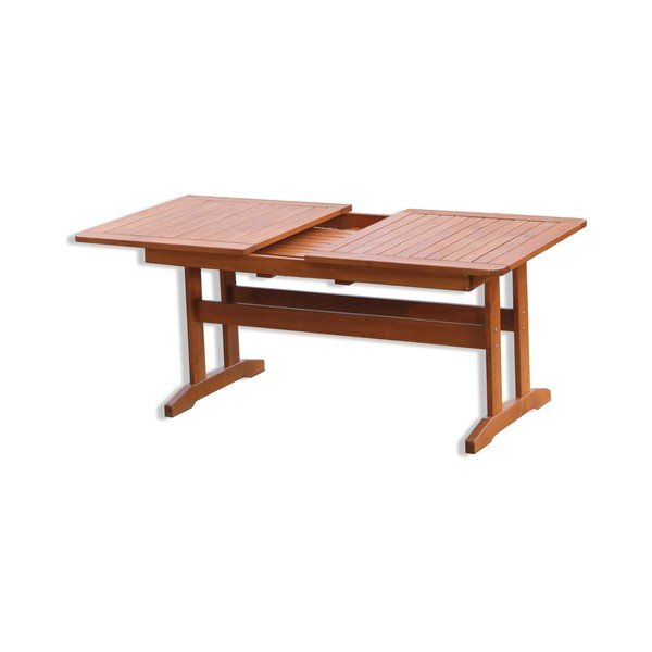 Tavolo da pranzo da giardino in legno di pino 90x160 cm Luisa - Rojaplast-image-3