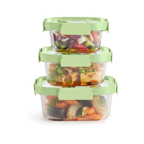 Scatole per alimenti in set 3 pz – Lékué-image-2