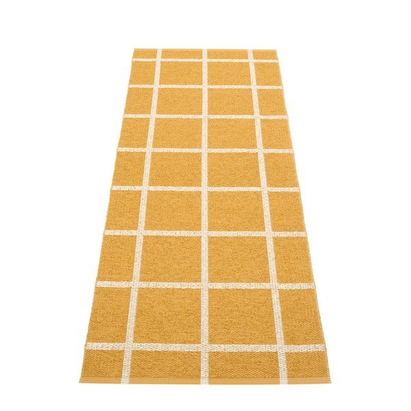 Passatoia da interno/esterno giallo ocra 70x225 cm Ada Ochre – Pappelina