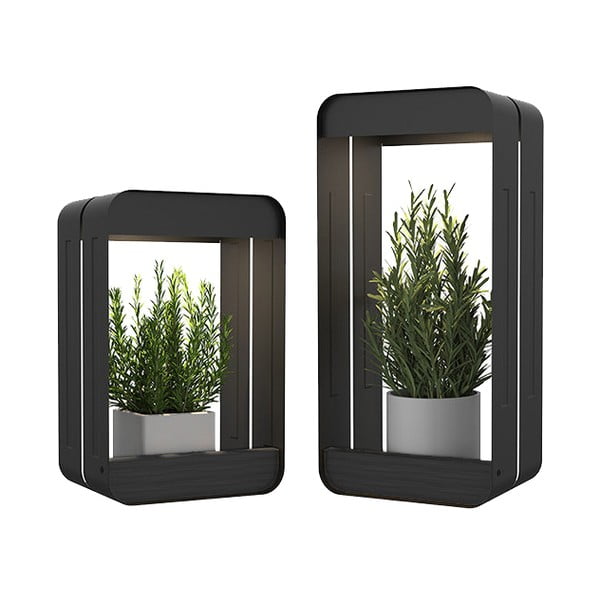 Set di supporti per fiori in acciaio 2 pz (altezza totale 34,5 cm) Aria – Garden Pleasure