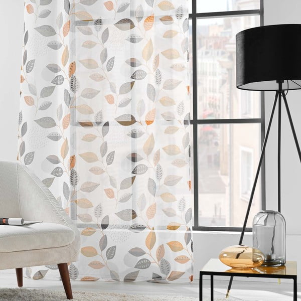 Tenda in voile bianco 140x280 cm Vahine - douceur d'intérieur-image-3