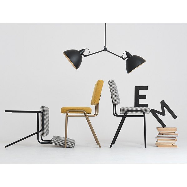 Sedia da pranzo bianca e nera Simple - CustomForm-image-4