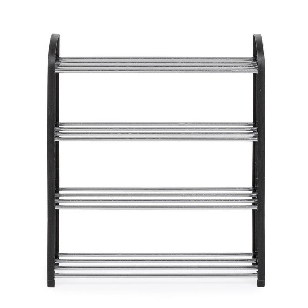 Scarpiera nera in plastica 50,5x57x19 cm Hallfrid – Yes Everyday-image-2