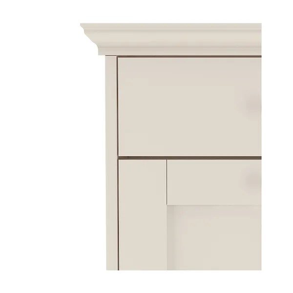 Scarpiera beige opaca con ante ribaltabili 80x105x30 cm Binz – Støraa-image-4