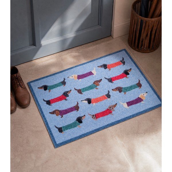 Zerbino in tessuto 40x60 cm Dachshund – Artsy Doormats-image-1