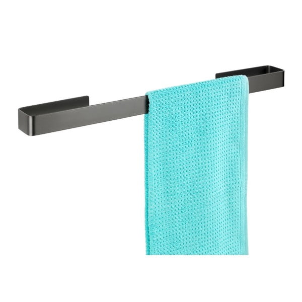 Portasciugamani autoportante a parete grigio antracite, lunghezza 61 cm Montella - Wenko-image-3