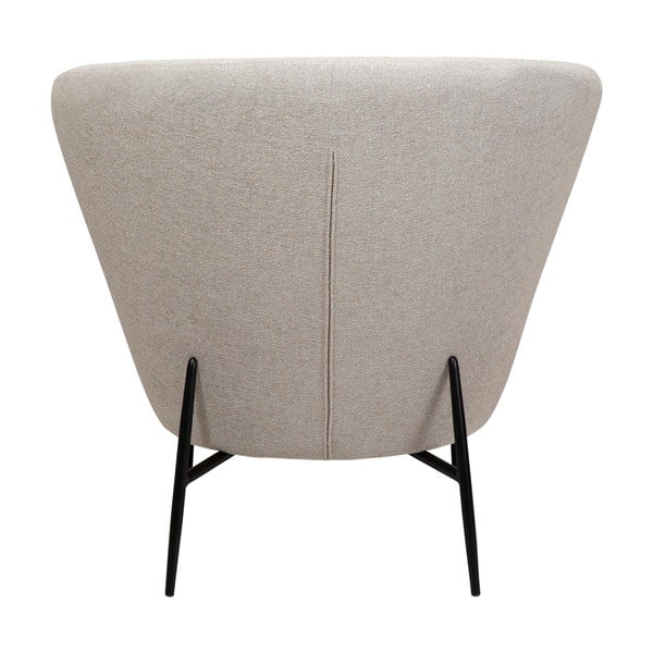 Poltrona beige in tessuto bouclé Orbit - DAN-FORM Denmark-image-2