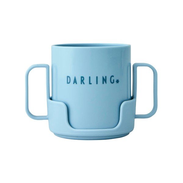 Tazza per bambini azzurra Darling Mini - Design Letters-image-3