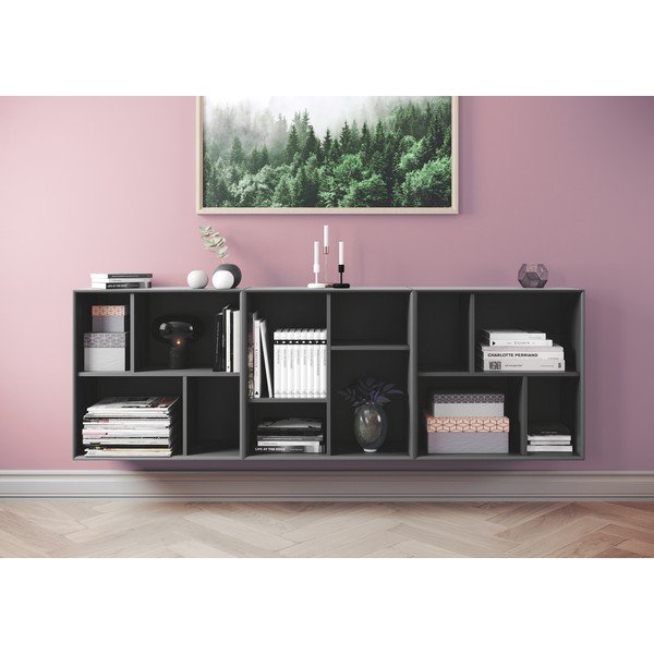 Scaffale modulare grigio scuro 70x70 cm Z Cube - Tenzo-image-1