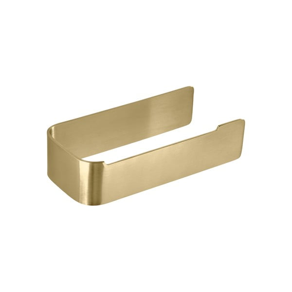 Porta carta igienica da parete color ottone in acciaio inox Ume Brass – Zone-image-2