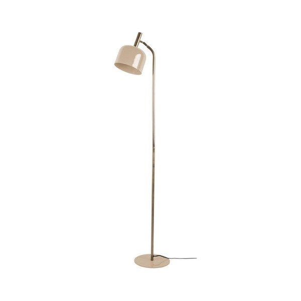 Lampada da terra marrone chiaro con paralume in metallo (altezza 164 cm) Smart - Leitmotiv