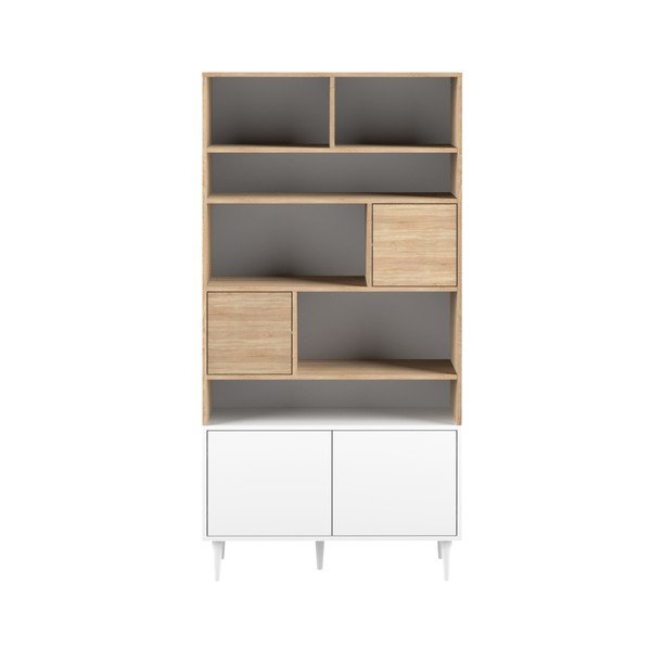Biblioteca in rovere Horizon - TemaHome