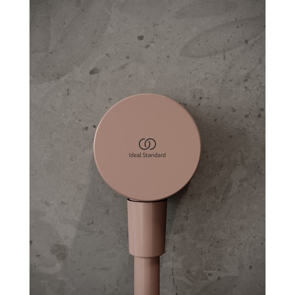 Attacco doccia in metallo rosa chiaro IdealRain - Ideal Standard-image-1