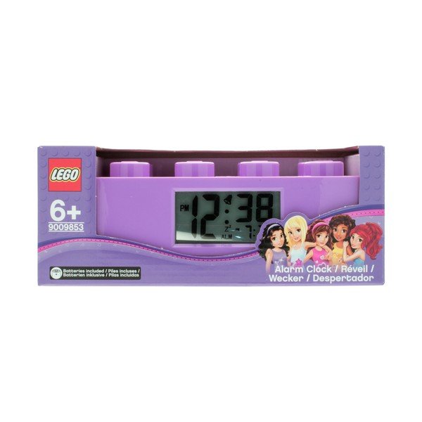 Orologio viola con sveglia Brick - LEGO®-image-3
