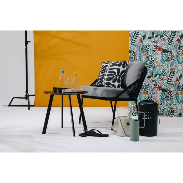 Sedia da giardino nera North - Bonami Selection-image-1