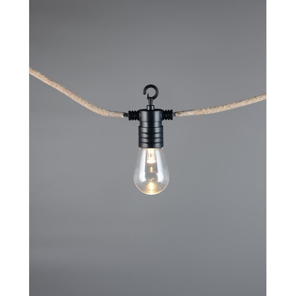 Catena luminosa con alimentazione a corrente numero lampadine 8 pz lunghezza totale 600 cm Ember – Reality-image-2