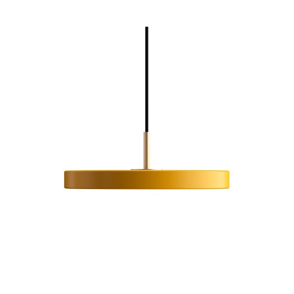 Lampada a sospensione a LED gialla con paralume in metallo ø 31 cm Asteria Mini - UMAGE-image-3