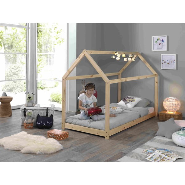 Letto per bambini , 90 x 200 cm Cabane - Vipack-image-1