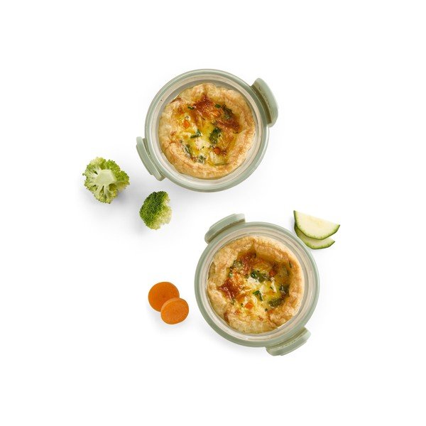 Set di stampi da forno in vetro 4 pz ø 9,5 cm – Lékué-image-4