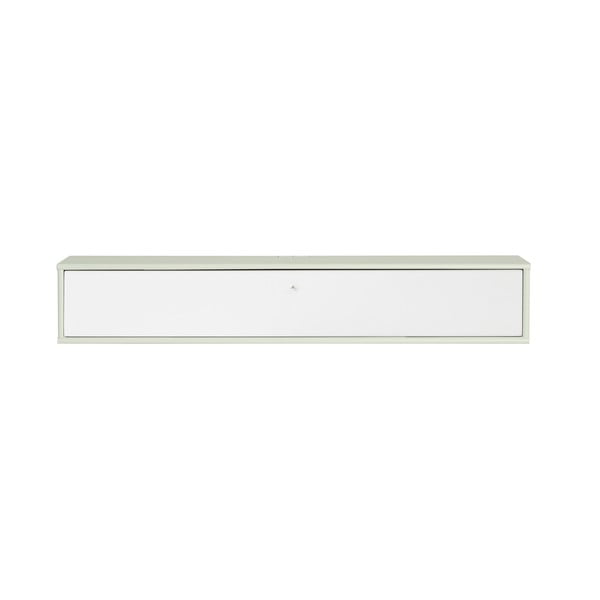 Mobile TV bianco e color menta 133x22x32,5 cm Mistral – Hammel Furniture