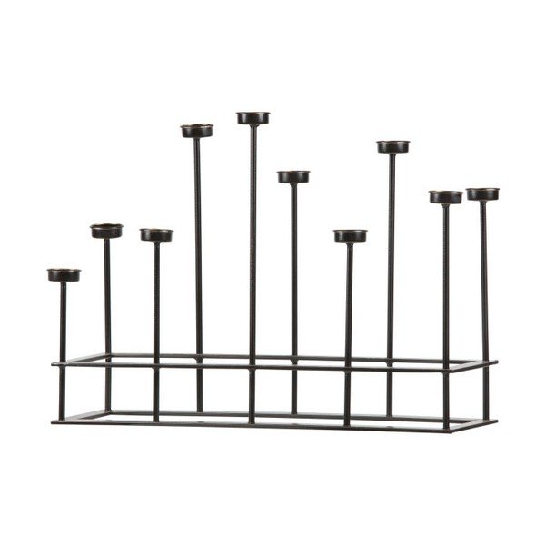 Černý svícen BePureHome Surround