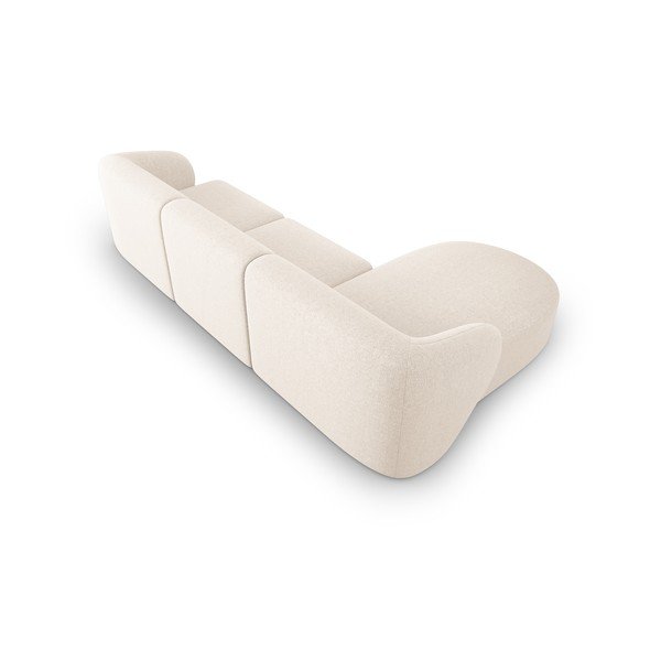 Divano angolare crema, angolo sinistro Shane - Micadoni Home-image-4