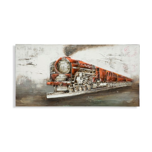 Pittura murale Locomotiva, 140 x 70 cm - Mauro Ferretti