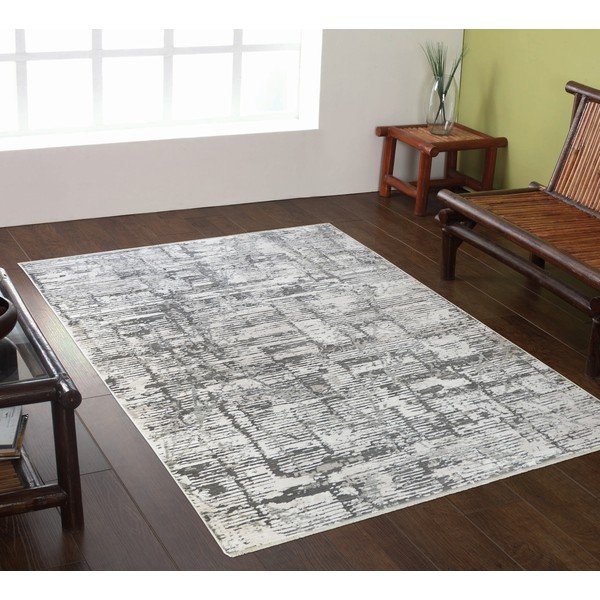 Tappeto grigio 80x150 cm Jaipur - Webtappeti-image-1