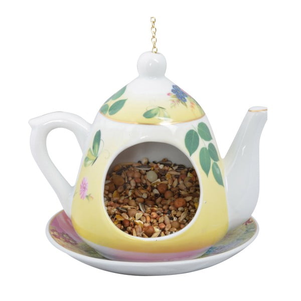 Mangiatoia per uccelli Kettle - Esschert Design-image-4