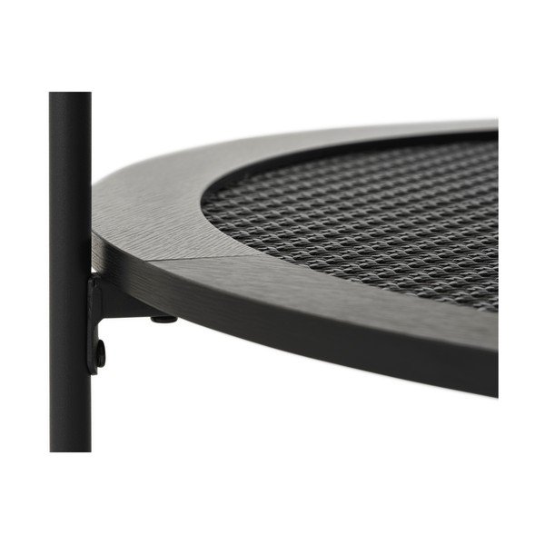 Tavolino da salotto rotondo nero ø 80 cm Pensacola – Unique Furniture-image-3