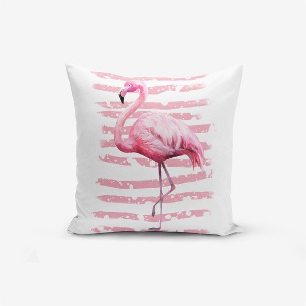 Federa Linears Flamingo, 45 x 45 cm - Minimalist Cushion Covers