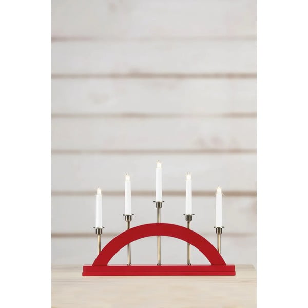 Decorazione luminosa natalizia rossa   Bridge - Markslöjd-image-3