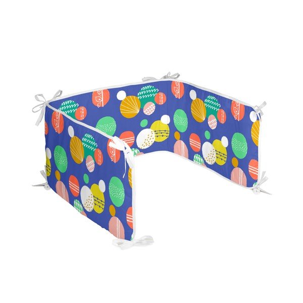 Coprimaterasso per culla in cotone, 210 x 40 cm Geo Jungle - Moshi Moshi