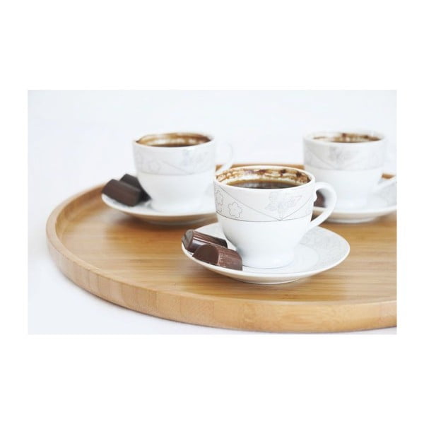 Vassoio da caffè in bambù Capuccino - Bambum-image-1