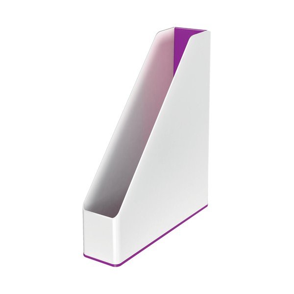 Portariviste bianco e viola WOW - Leitz