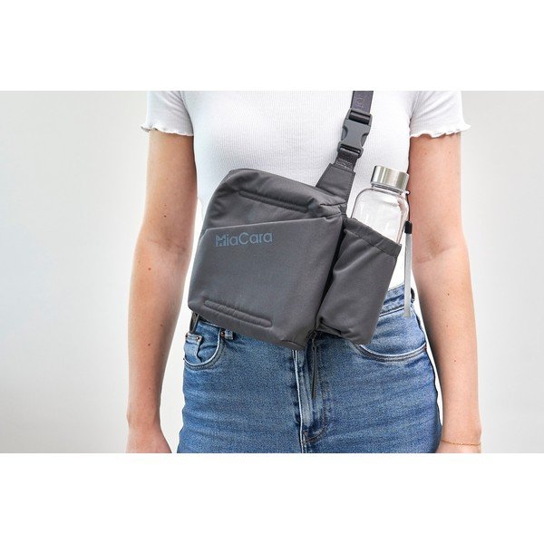 Borsetta per passeggio con cani Andiamo Asphalt – MiaCara-image-2