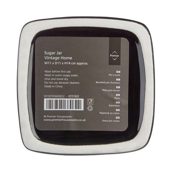 Contenitore per alimenti in ceramica per lo zucchero – Premier Housewares-image-3