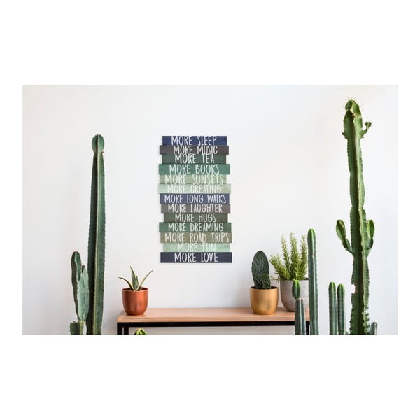 Cartello 30x50 cm I Want More - Really Nice Things-image-1