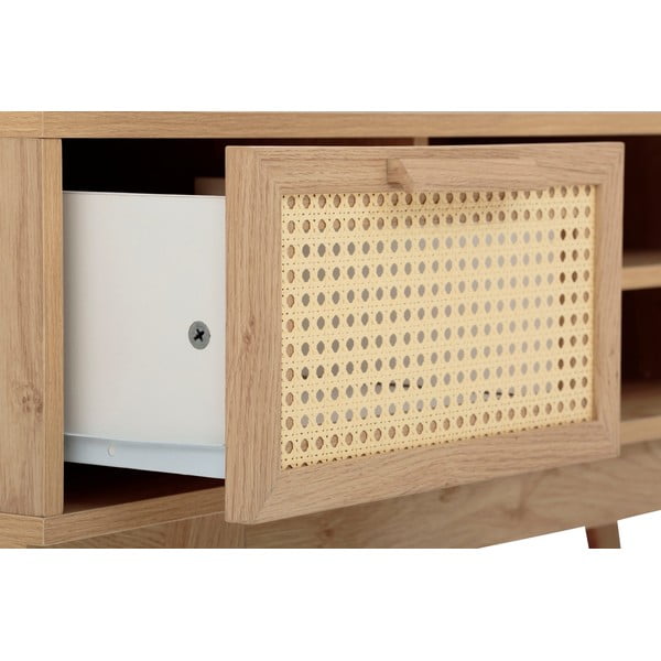 Mobile TV in rovere naturale 128x47 cm Bridget - Støraa-image-1