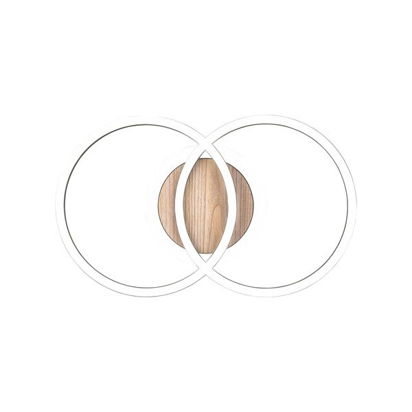 Nero-marrone Apparecchio da soffitto dimmerabile a LED 28x46 cm Giro - Reality-image-3